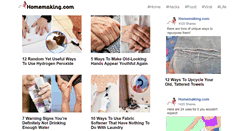 Desktop Screenshot of homemaking.com
